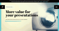 Desktop Screenshot of presentaciones.biz